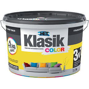 Het Klasik Color malířská barva, 0618 sytá žlutá, 7+1 kg