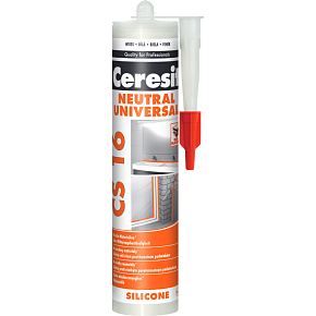 Ceresit CS 16 transparentní neutrální silikon, 280 ml Ceresit CS 16 transparentní neutrální silikon, 280 ml