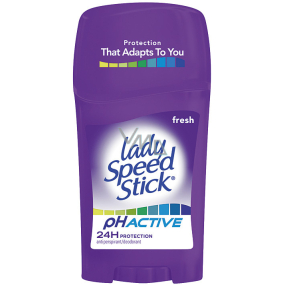 Lady Speed Stick Active Fresh pH antiperspirant deodorant stick pro ženy 45 g