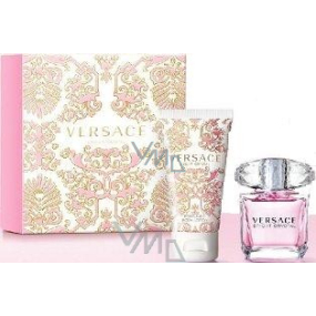 Versace Bright Crystal toaletní voda 30 ml + tělové mléko 50 ml, dárková sada pro ženy