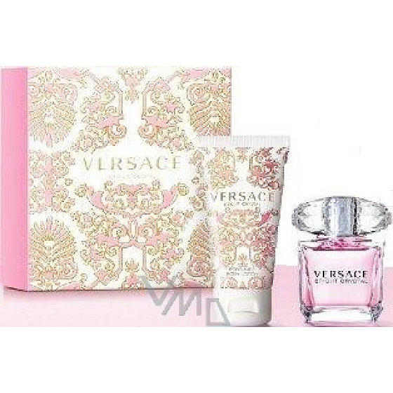 Versace Bright Crystal toaletní voda 30 ml + tělové mléko 50 ml, dárková sada pro ženy