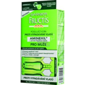 Garnier Fructis Style posilující kúra proti vypadávání vlasů pro muže 12 x 6 ml