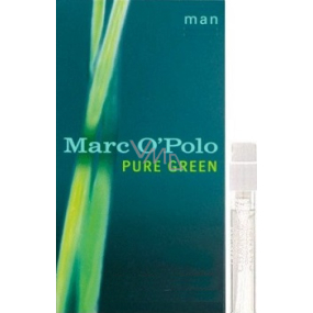 Marc O Polo Pure Green toaletní voda pro muže 1,2 ml s rozprašovačem, vialka