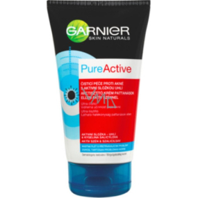 Garnier Skin Naturals Pure Active čisticí péče proti akné s aktivní složkou uhlí 150 ml