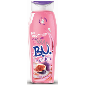 B.U. In Action Yogurt + Fig sprchový gel pro ženy 250 ml