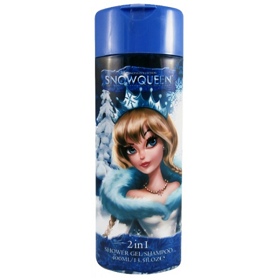 Snowqueen Sněhová královna blond 2v1 sprchový gel a šampon 400 ml