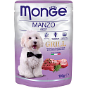 Monge Dog Grill hovězí kapsička 100 g