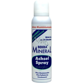 Bekra Mineral Achsel Minerální přírodní deodorant bez hliníku sprej 150 ml