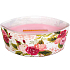 WoodWick Illustrated Moms Rose - Růže vonná svíčka s dřevěným širokým knotem a víčkem sklo loď 453 g