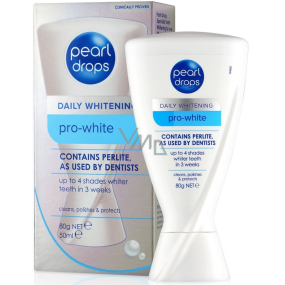 Pearl Drops Pro White bělicí zubní pasta pro zářivě bílé zuby 50 ml