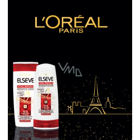 Loreal Paris Elseve Total Repair 5 ošetřující šampon 250 ml + balzám na vlasy 200 ml, kosmetická sada pro ženy