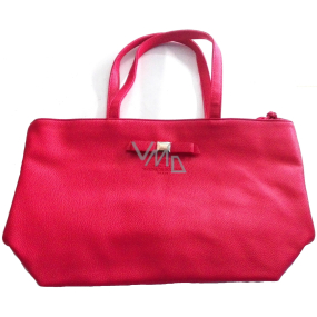 Marina De Bourbon Red Day to Day Shopping Bag červená kabelka pro ženy 45 x 27,5 x 13 cm