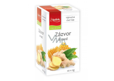 Apotheke Natur Zázvor a med ovocný čaj napomáhá k trávení, dýchání a duševní pohodě, 20 x 2 g