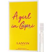 Lanvin A Girl in Capri toaletní voda pro ženy 2 ml s rozprašovačem, odstřik