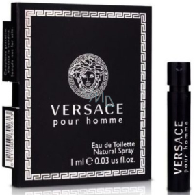 Versace pour Homme toaletní voda 1 ml s rozprašovačem, vialka