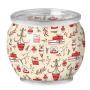 Emocio Cookie and Cream Christmas Glory - Vánoční sláva vonná svíčka sklo 70 x 62 mm 85 g