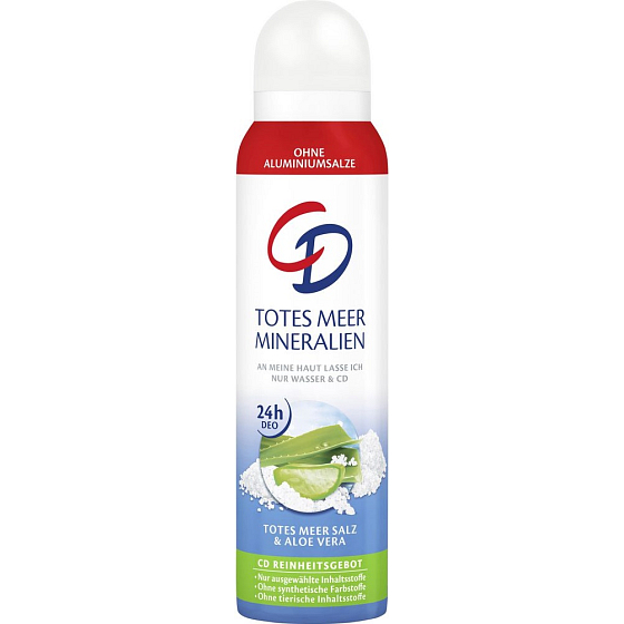 CD Totes Meer Mineralien - Minerály z Mrtvého moře tělový deodorant sprej pro ženy 150 ml