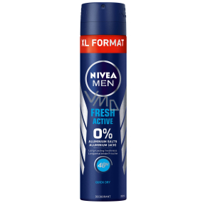 Nivea Men Fresh Active antiperspirant deodorant sprej pro muže 200 ml