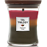 WoodWick Trilogy Hearthside Foyer - Posezení u krbu vonná svíčka s dřevěným knotem a víčkem sklo střední 275 g