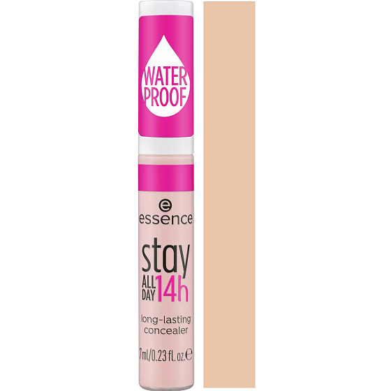 Essence Stay All Day 14h voděodolný tekutý korektor 20 Light Rose 7 ml