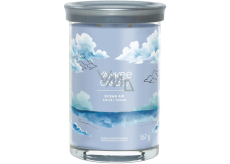 Yankee Candle Ocean Air - Oceánský vzduch vonná svíčka Signature Tumbler velká sklo 2 knoty 567 g