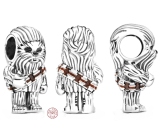 Charm Sterlingové stříbro 925 Marvel Star Wars Chewbacca, korálek na náramek