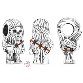 Charm Sterlingové stříbro 925 Marvel Star Wars Chewbacca, korálek na náramek