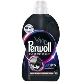 Perwoll Renew Black prací gel navrací intenzivní černou barvu, obnovuje vlákna 20 dávek 1 l