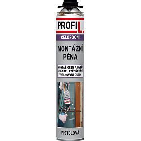Profil montážní pěna, pistolová, 750 ml
