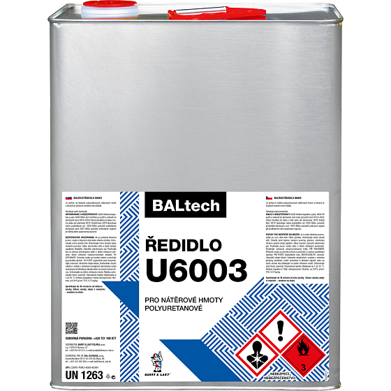 BALTECH ředidlo U6003, 9 l
