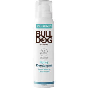Bulldog Fresh Mint & Cedarwood deodorant sprej pro muže 125 ml