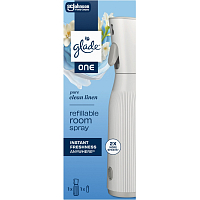 Glade ONE osvěžovač vzduchu + náplň Pure Clean Linen 10ml