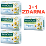 Palmolive Naturals Balanced & Mild tuhé toaletní mýdlo 3 + 1 kus 90 g