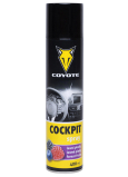 Coyote Cocpit Lesní plody antistatický, čistí a ošetřuje plast, kůži, gumu, dřevo, koženku v interiéru vozidla 400 ml sprej