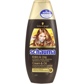 Schauma Cream & Oil intenzivní krémový šampon na vlasy 250 ml