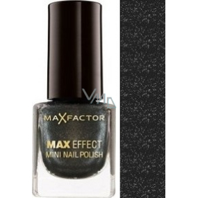 Max Factor Max Effect Mini Nail Polish lak na nehty 19 Deep Grey 4,5 ml