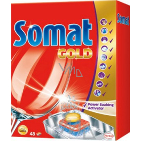 Somat Gold tablety do myčky na nádobí 48 kusů
