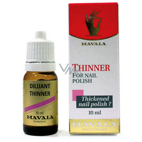 Mavala Thinner for Nail Polish ředidlo laku na nehty 10 ml