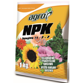 Agro NPK univerzální hnojivo 11-7-7 1 kg