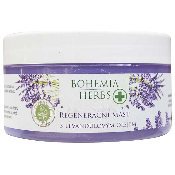 Bohemia Gifts Lavender regenerační mast s levandulovým olejem 120 ml