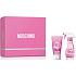 Moschino Fresh Couture Pink toaletní voda pro ženy 30 ml + tělové mléko 50 ml, dárková sada
