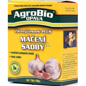 AgroBio Zdravý česnek Plus máčení sadby 10 g + 50 ml na 1 kg sadby česneku