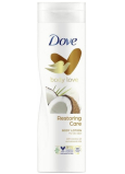 Dove Nourishing Secrets Pečující Rituál Kokos tělové mléko s kokosovým olejem a mandlovým mlékem 250 ml