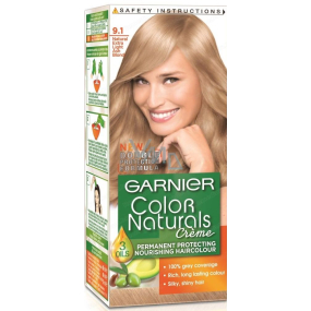 Garnier Color Naturals Créme barva na vlasy 9.1 Velmi světlá blond popelavá