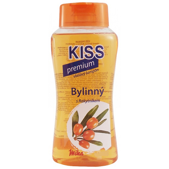 Mika Kiss Premium Bylinný s rakytníkem šampon na vlasy 1l