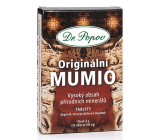 Dr. Popov Originální Mumio s vysokým obsahem přírodních minerálů, udržuje přirozenou imunitu, zdravé klouby, kosti, metabolismus 200 mg 30 tablet