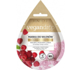 Marion Vegan Drop Malina & růžový jíl kondicionační maska pro všechny typy vlasů 20 ml