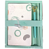Albi Set luxusní blok a propiska Mintová 16 x 20,5 cm