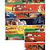 Nekupto Dárkový balicí papír 70 x 200 cm Barevný Cars Auta
