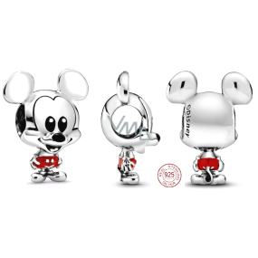 Charm Sterlingové stříbro 925 Disney Mickey Mouse, korálek na náramek